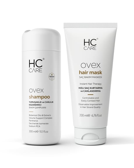 HC Ovex Şampuan, Ovex Maske 2'li Saç Bakım Seti