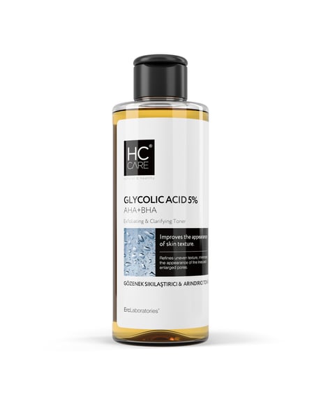 HC Glycolic Acid %5 Peeling Etkili Tonik 200 ml