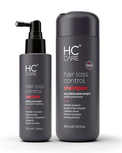 HC Hair Loss Control Serum, Şampuan 2’li Bakım Seti