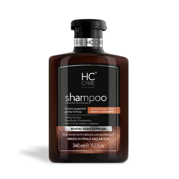 HC Brezilya Fönlü Saçlar İçin Sülfatsız Şampuan - 340 ml.