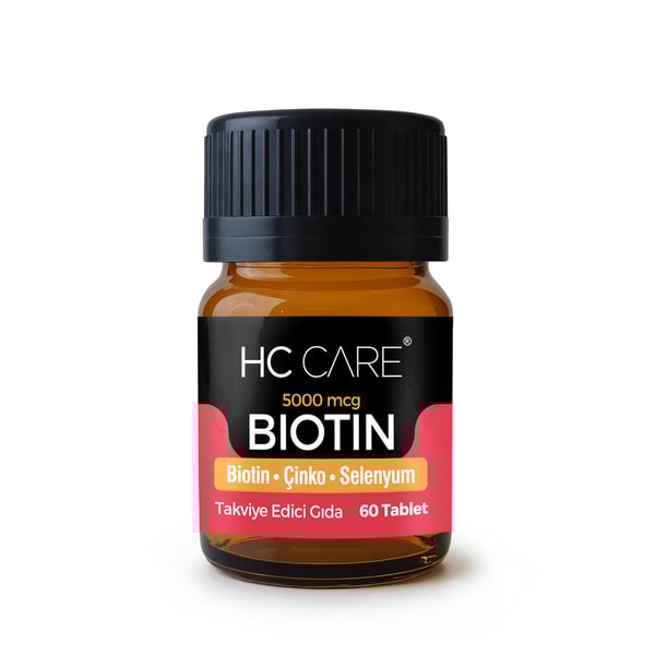 HC Saç Vitamini, Biotin - 60 Tablet