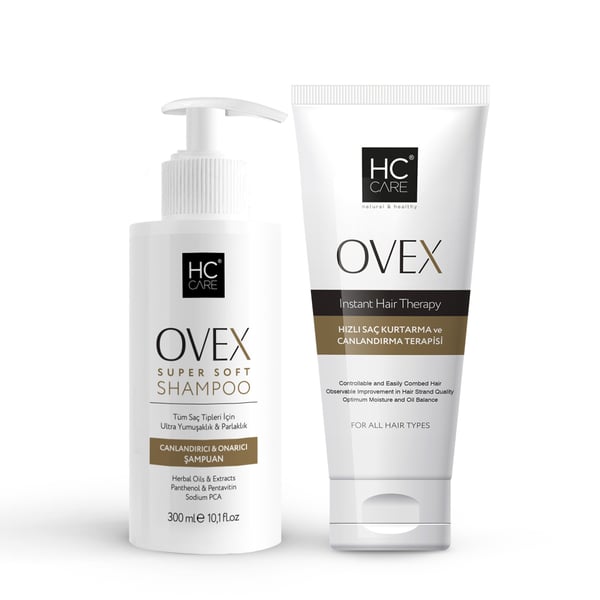 HC Ovex Şampuan, Ovex Maske 2'li Saç Bakım Seti