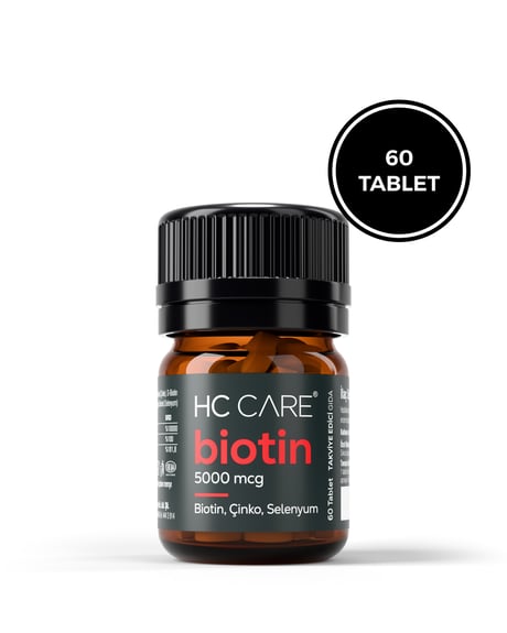 HC Biotin Saç Vitamini - 60 Tablet