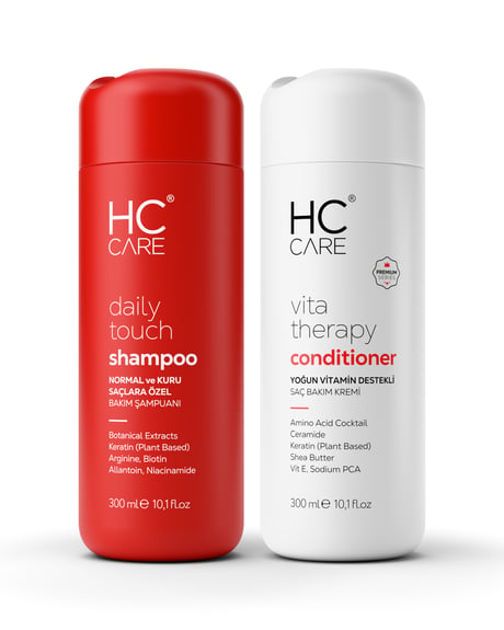 HC Şampuan, Saç Kremi 2'li Set - 300 + 300 ml.