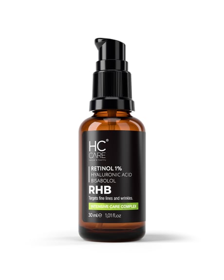 HC Retinol %1 Cilt Bakım Serumu (Kırışıklık ve Yaşlanma Karşıtı) 30 ml