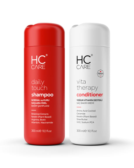 HC Şampuan, Saç Kremi 2'li Set 300 + 300 ml