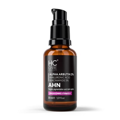 HC Alpha Arbutin %2, Hyaluronic Acid, Niacinamide %5 Serum (Leke Karşıtı ve Aydınlatıcı) - 30 ml.
