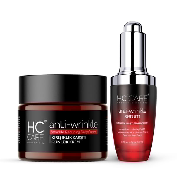 HC Kırışıklık Karşıtı 2'li Cilt Bakım Seti - Avantajlı Fiyat