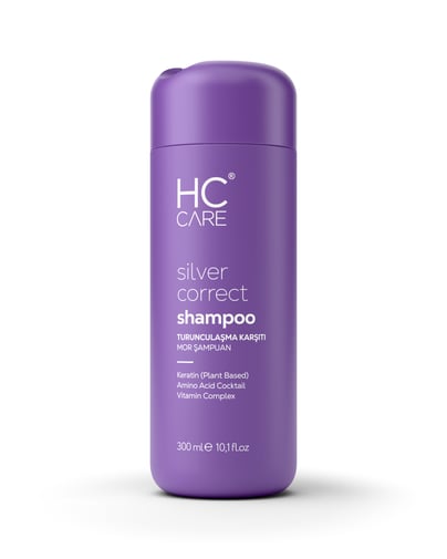 HC Silver Correct Mor Şampuan (Turunculaşma Karşıtı) - 300 ml.